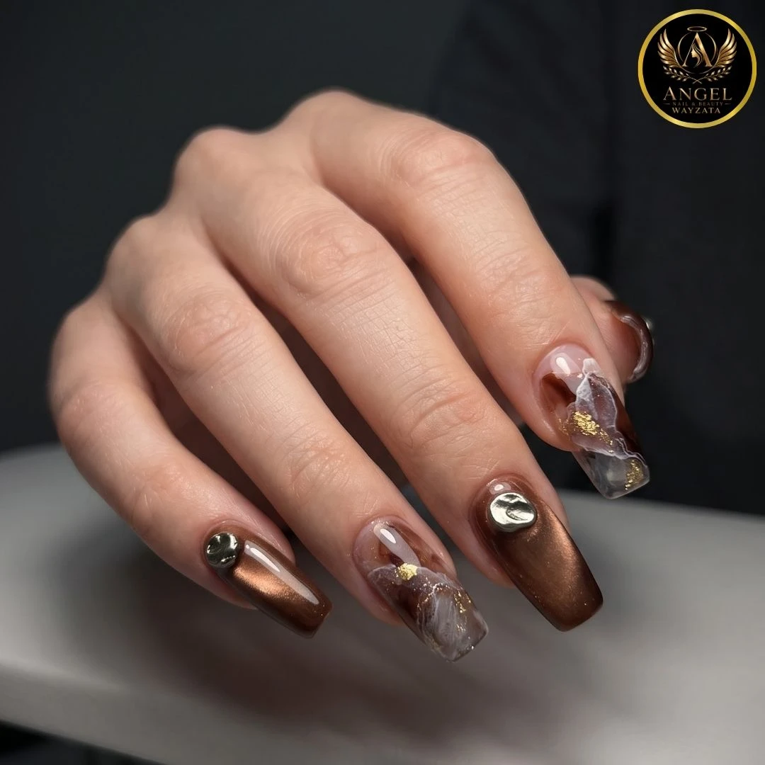 Natural nails art